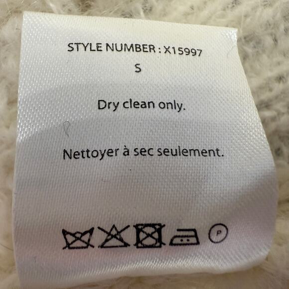 Kensington Prairie Farm Alpaca Pullover Mock Neck Bell Sleeve sweater Size Small - Picture 9 of 10